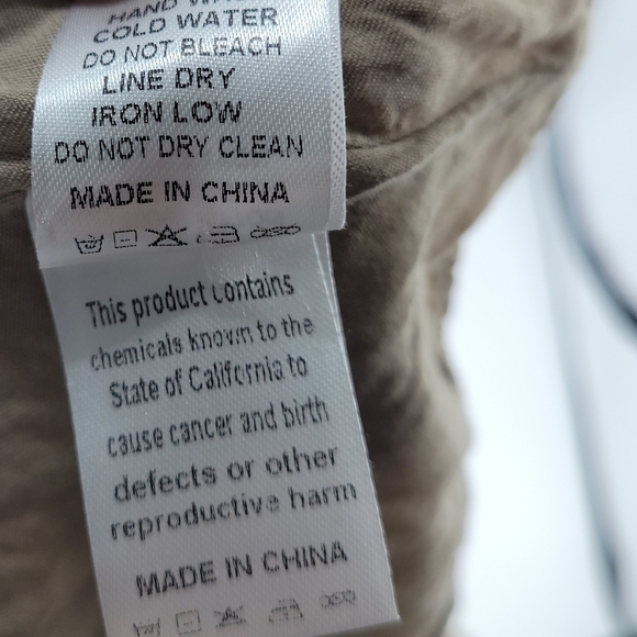 Promesa Womens Habitat 100% Cotton Half-Button Bohemian Shirt Dress Size S - Picture 12 of 13